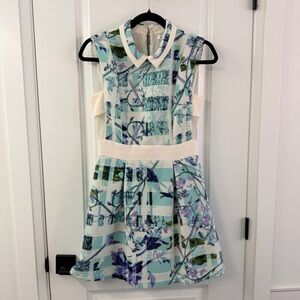 BCBG Pastel Tweed Dress